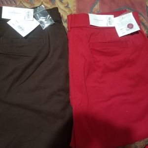 2 pair craft and barrow capris New